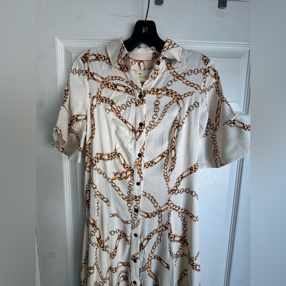 Maeve by Anthropologie Chain Print Maxi Dress – XS - Picture 3 of 6